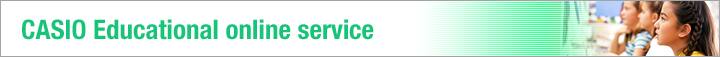 CASIO Educational online service