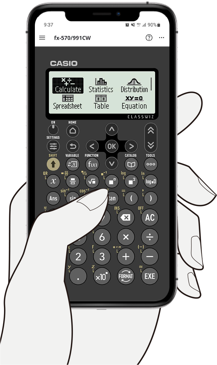 Calculatrice Scientifique Casio FX-570ES Plus