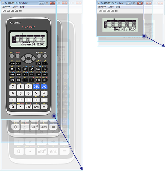 Casio Calculator ClassWiz Emulator Model fx-570/991EX Ver. 02.01.0020 04