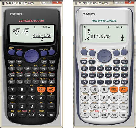 Calculator casio 750 sale