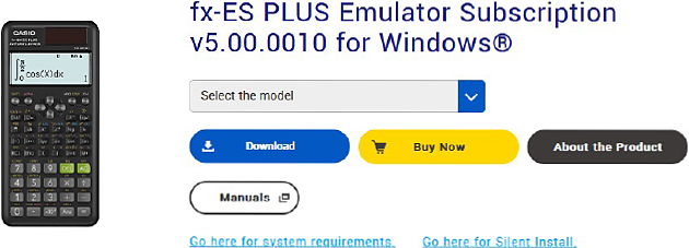 Fx 991 es discount plus emulator download