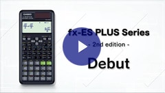 Casio FX 85 ES Plus 2nd Edition Schutztasche erweiterte Garantie Premium Geometrie Set 