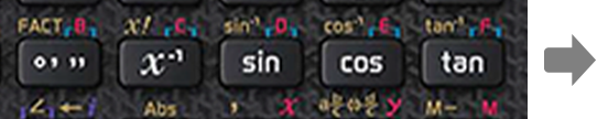 Easy-to-Understand Key Labeling ClassWiz EX Series