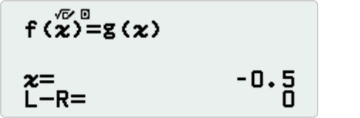 Function memory - In the Equation app