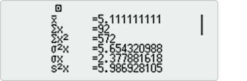 Detailed Lists on High-Resolution LCD Display Statistical Calculation results