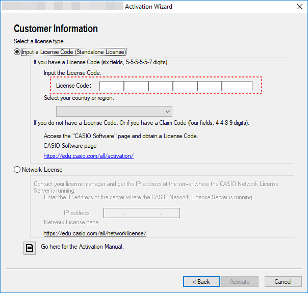 Customer Information