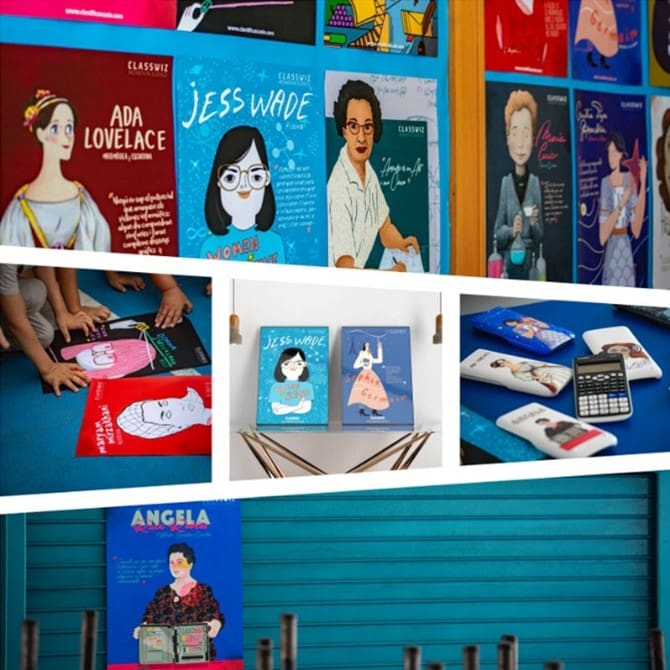 Examples of posters posted in the classrooms. We hope these will be conversation starters.