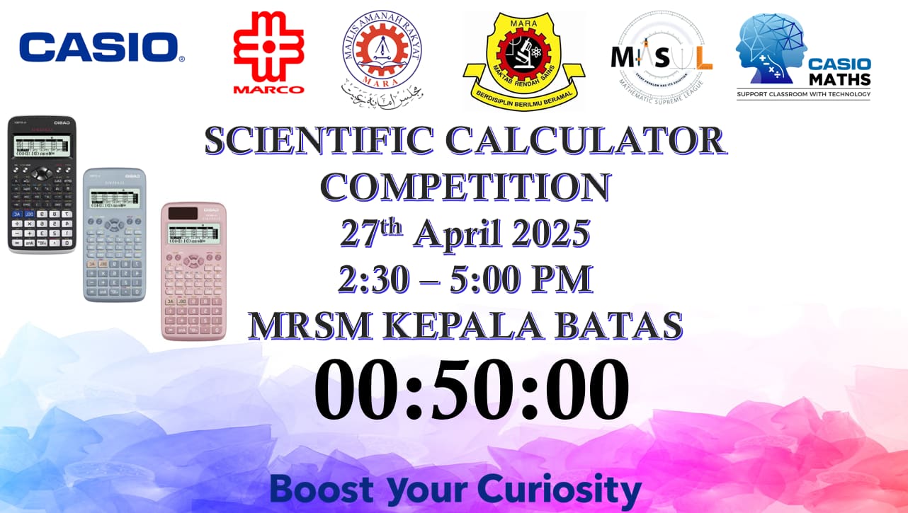 2025 CASIOMATHS MRMS