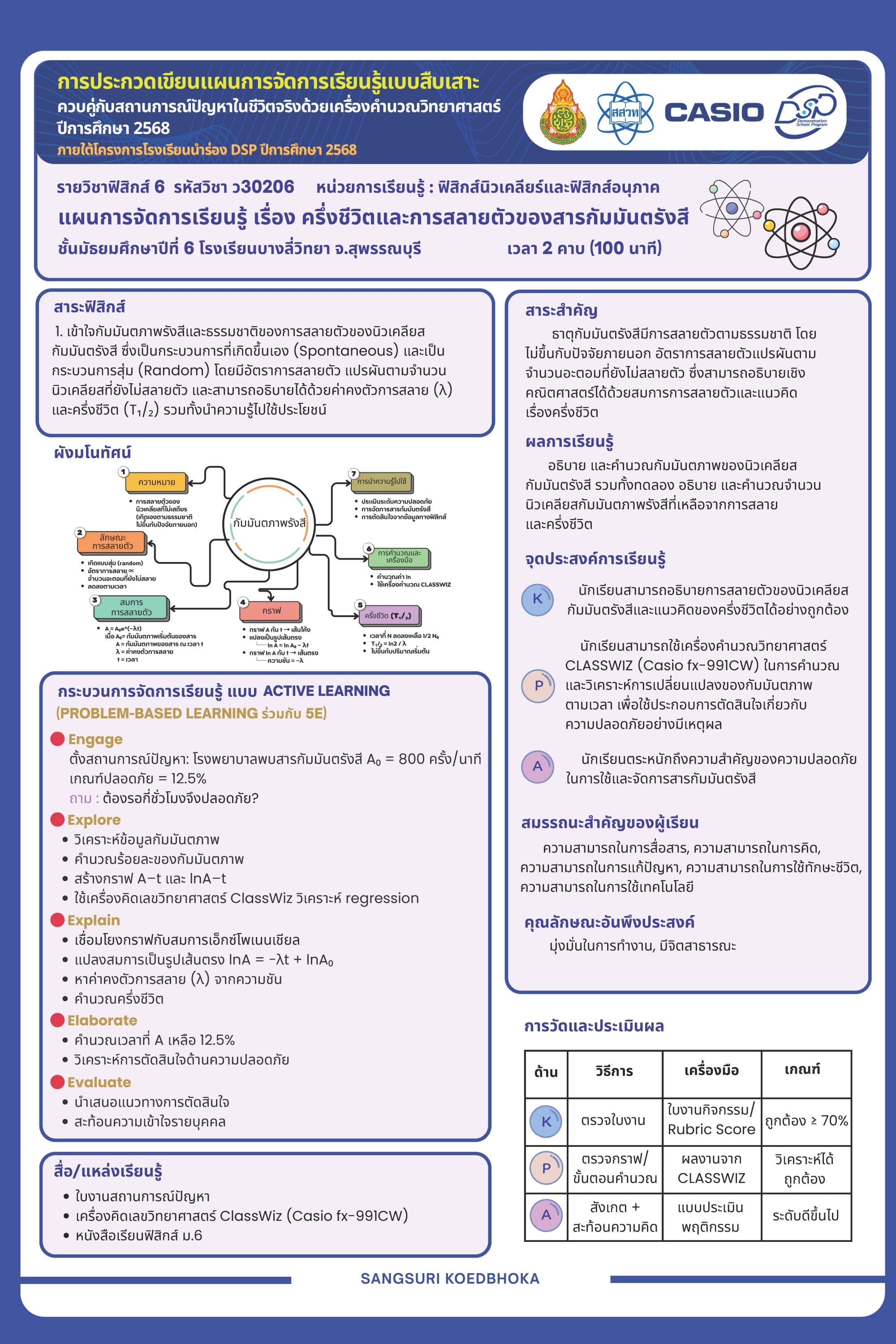 Half-Life and Radioactive Decay