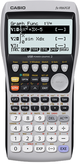 Graphic calculators fx-Manager PLUS