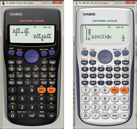 casio fx-991es calculator emulator download